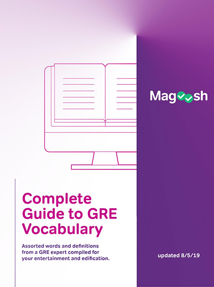 Complete Guide to GRE Vocabulary